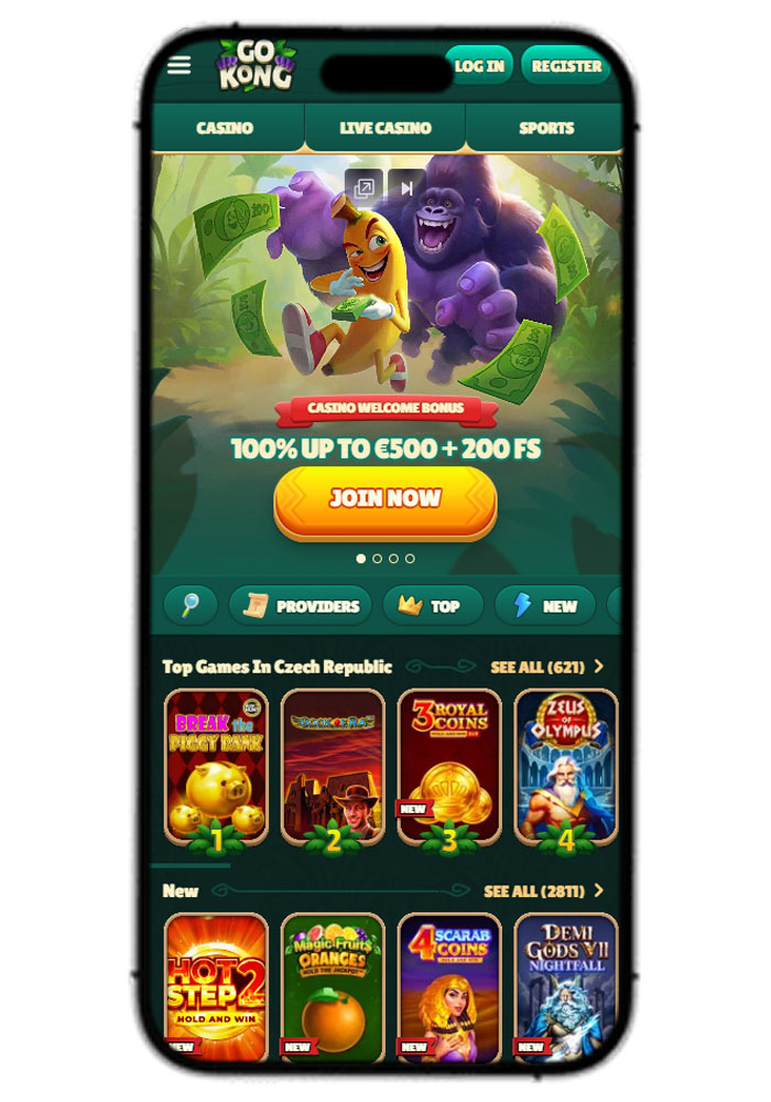 GoKong Casino GR Mobile