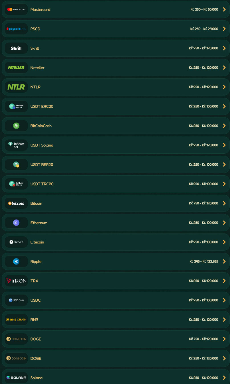 GoKong Casino GR Payments