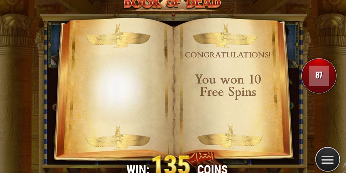 book of dead δυνατότητα μπόνους 1