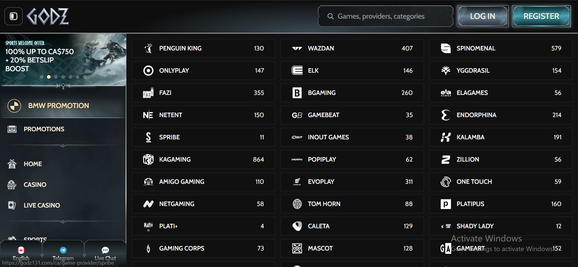 godz-casino-providers