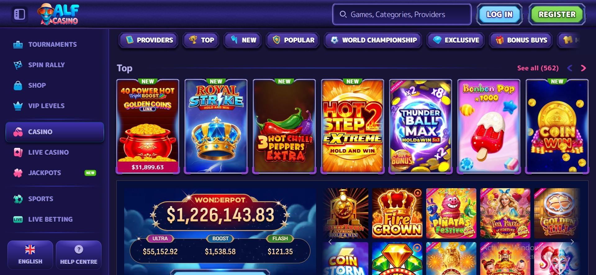 alf casino slot games
