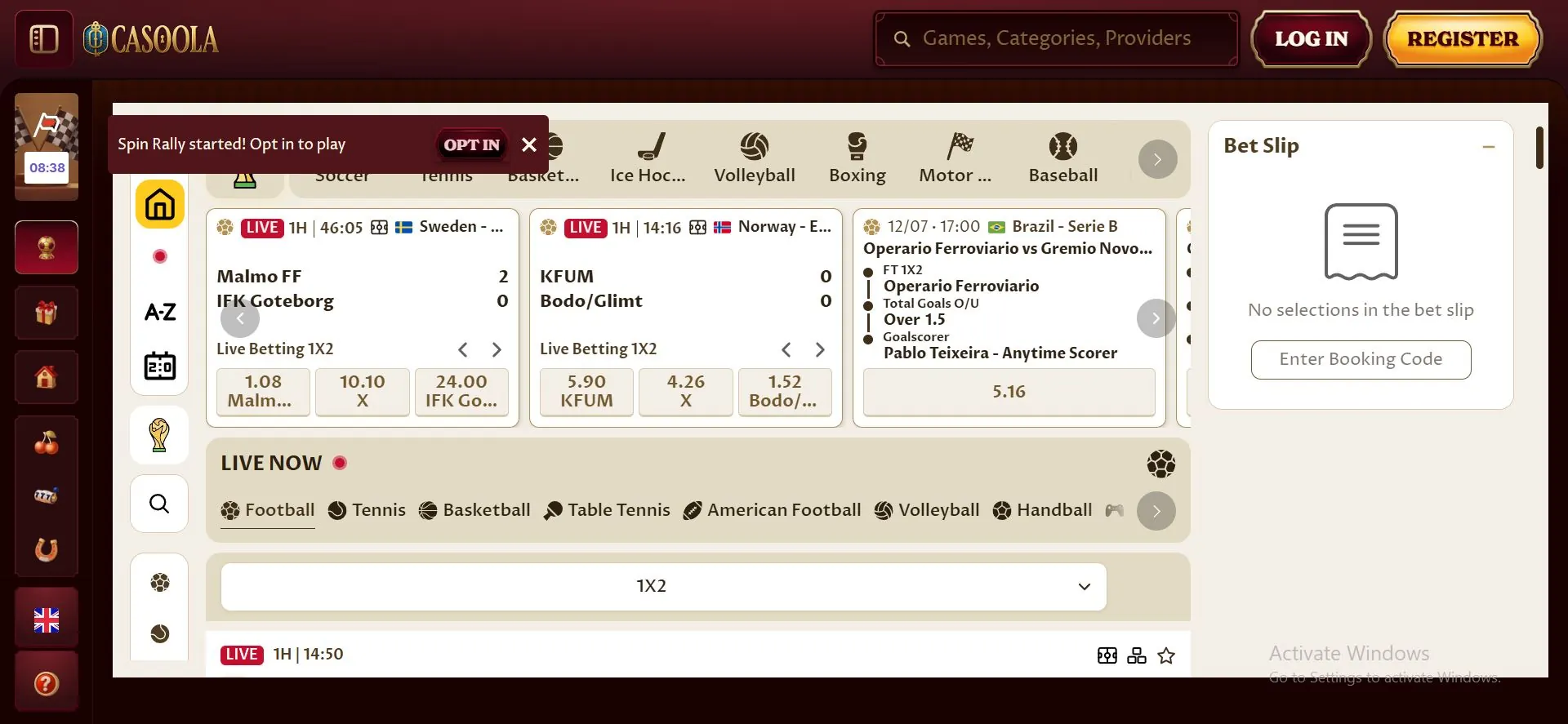 casoola casino sports betting