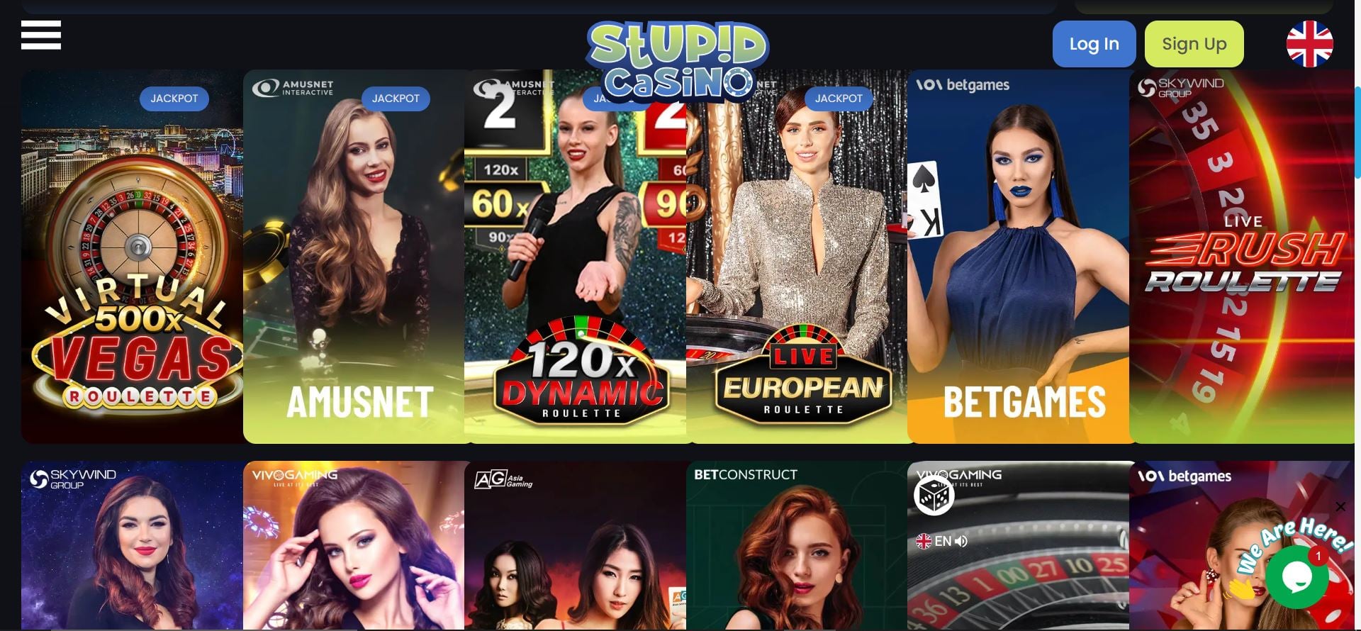 Stupid live casino