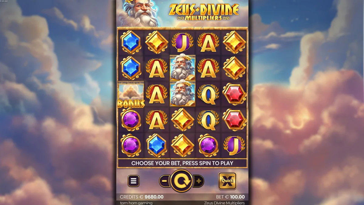 Zeus Divine Multipliers Base-Play